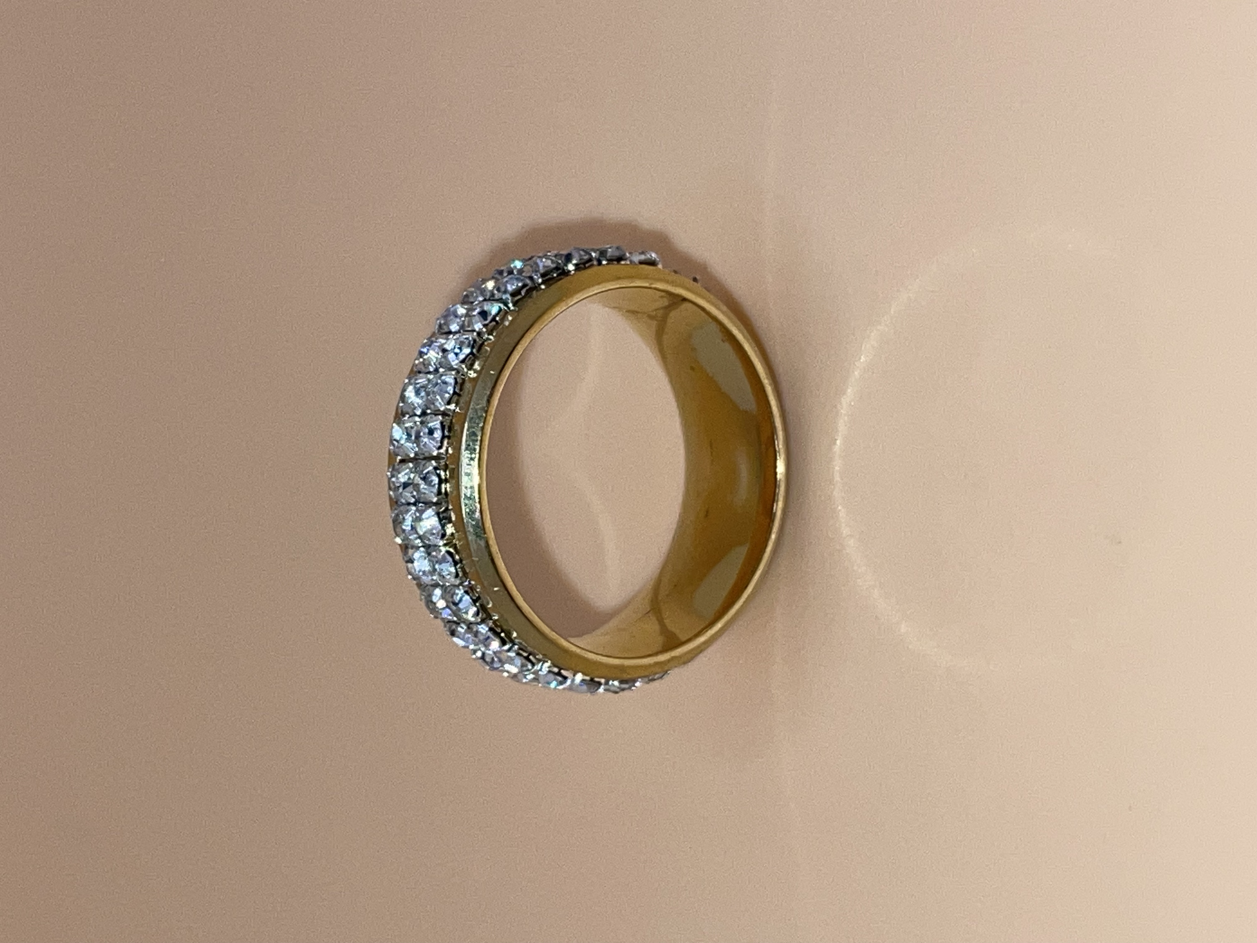 Yellow Glass Ring